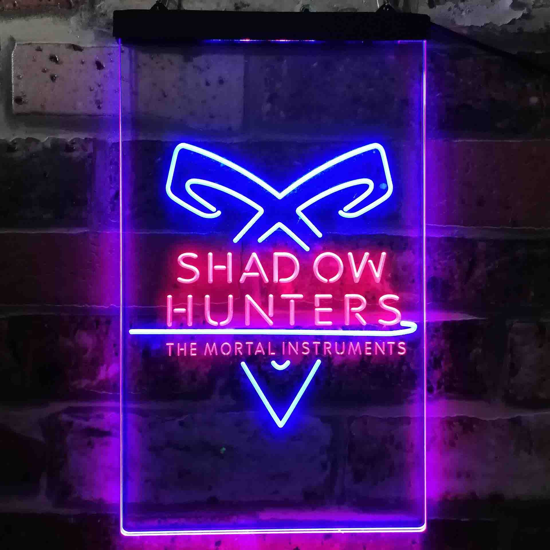 Shadow Hunters Dual LED Neon Light Sign